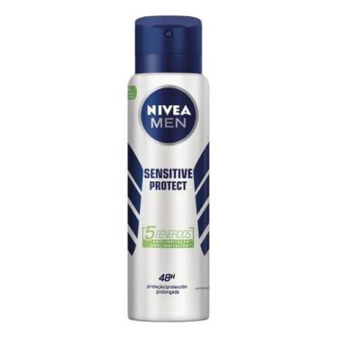 Imagem de Kit c/ 2 Antitranspirante em aerossol Nivea Men Sensitive