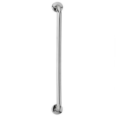 Imagem de Barra de Apoio 70cm Inox Acessibilidade Idoso Cadeirante Deficiente Ba