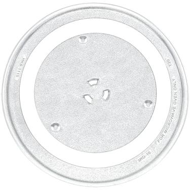 Imagem de Beaquicy WB39X10003 Bandeja de vidro giratório para micro-ondas - Substituição para GE Kenmore Hotpoint Microwave - Placa de 12 1/2" - Substitui WB39X10002