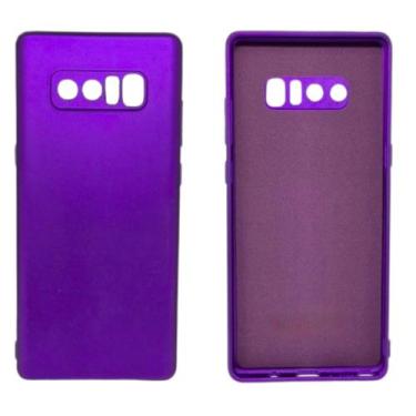 Imagem de Kit Capa Aveludada Para Galaxy Note 8 + Pelicula Privacidade - Mustang