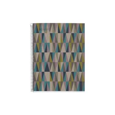 Imagem de Caderno Miquel Rius M 100% PCW reciclado para 4 assuntos, forrado A5-21 x 14,8 cm, 120 folhas de papel pesado, assuntos separados por cor, 2 furos, microperfurado, design de diamantes ecológicos