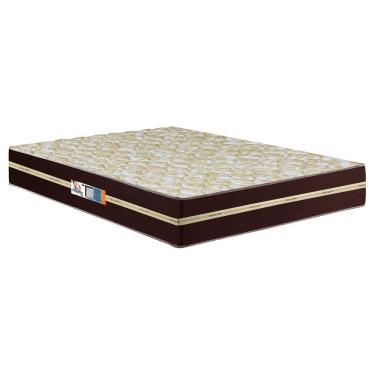 Imagem de Colchão Casal Millenium Espuma D33 19X138X188 Cm Hellen Marrom Com Bege