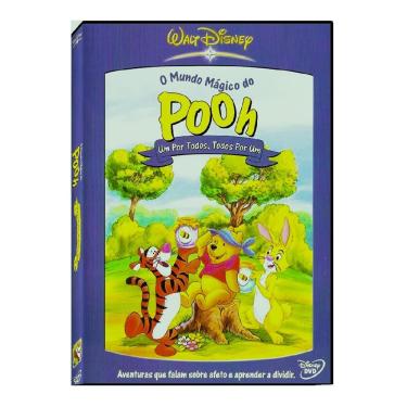 Imagem de o mundo magico de pooh um por todos todos por um dvd