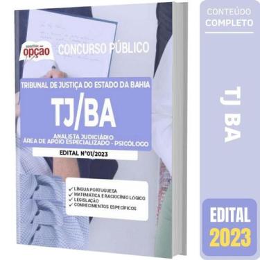 Imagem de Apostila Concurso Tj Ba - Psicólogo - Apostilas Opção