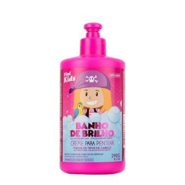 Imagem de Creme de Pentear Vini Kids Banho de Brilho 290g Vini Lady-Feminino