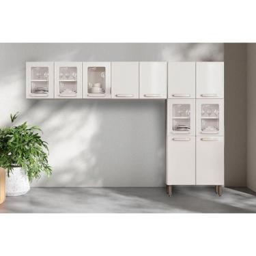 Imagem de Cozinha Modulada Bertolini Evidence 3 Peças (2Aéreos+1Paneleiro) CPT54 Branco-Bertolini