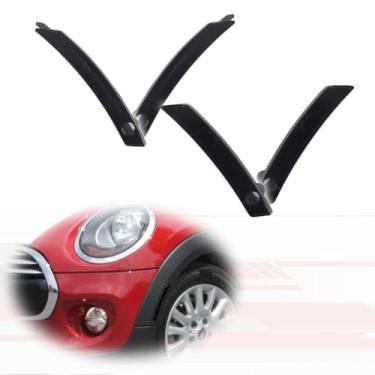 Imagem de MODIPIM Kit de marcador lateral de lente fumê para Mini Cooper 2007-2013 R55 R56 R57 R58 R59 R60 R61; luzes de para-choque dianteiro, caixas de lâmpada de para-choque traseiro ajuste OEM