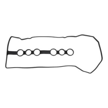 Imagem de Partuto Conjunto de juntas de tampa de válvula Nº 1121322050 Junta de vedação de válvula de cabeça de cilindro para Toyota Avensis 2000-2003 ACM Junta de tampa de balancim preta 1 peça