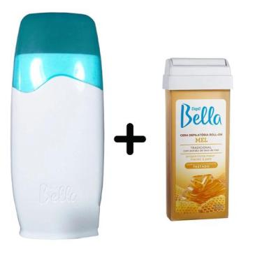 Imagem de Kit Aquecedor Depilador Elétrico Depilação Cera Quente Mel - DepilBell