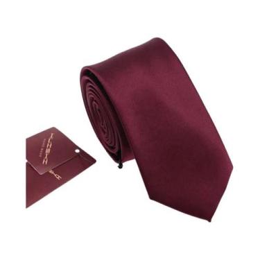 Imagem de Gravata Jacquard Masculina Azul Escuro - Impermeável, 8cm x 6cm - Para