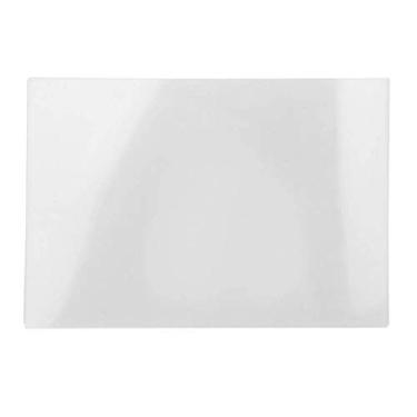 Imagem de YOUTHINK Camada de Plástico Inteligente Calor Materiais Definidos DIY para Pingentes de Chaveiro, Acessórios, Pacote de 10 (0,3 mm transparente - não polido 20x29cm)