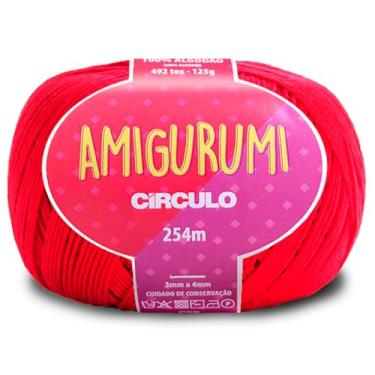 Imagem de Linha Amigurumi da Círculo - Carmim