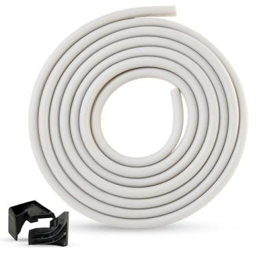 Imagem de BlueStars WD08X10057 Vedação de vedação de porta de lava-louças com WD8X227 direita e esquerda WD8X228 juntas de canto de banheira - compatível com GE Kenmore Hotpoint lava-louças - substitui PS958908