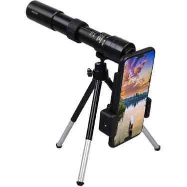 Imagem de Telescópios Monoculares 10-300x Zoom Binóculos Poderosos Telescópio Profissional De Longo Alcance Hd 4k Bak4-prismas Portáteis Para Camping