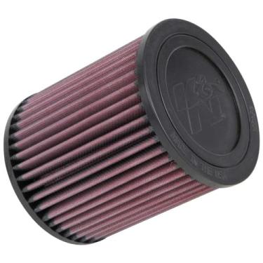 Imagem de K&N Filtro de ar do motor: Alto desempenho, Premium, lavável, filtro de ar de substituição para carro: Compatível com Jeep 2010-2017 (Compass, Patriot, Caliber) E-1998