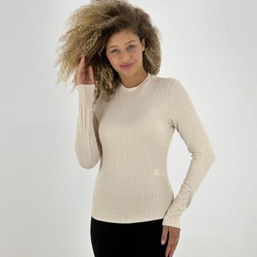 Imagem de Blusa Cativa Canelada Manga Longa Cativa-Feminino