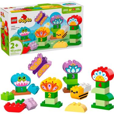 Imagem de Lego Duplo Jadim Criativo de Flores 10444 com 45pcs