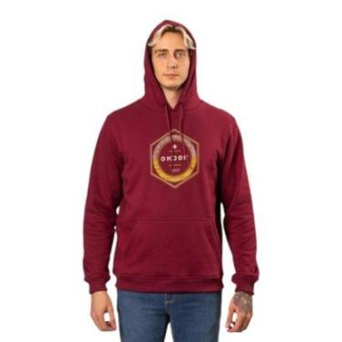 Imagem de Blusa Moletom Fechado Okdok Hexagon Masculino-Masculino