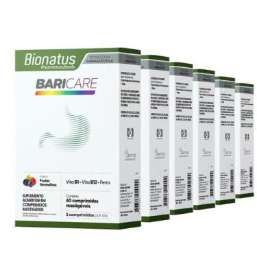 Imagem de 6X Baricare Bionatus Vitamina Bariatrica 60Comp