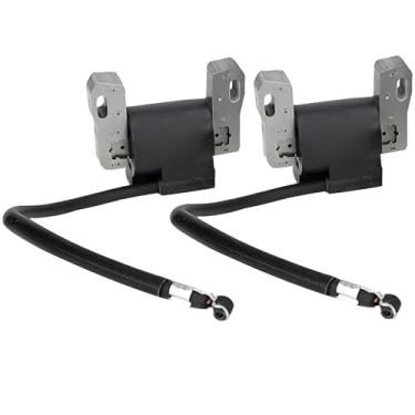 Imagem de Hippotech Bobina de ignição 591459 para cortador de grama Briggs Stratton 495859 490586 492341 491312 motor L-Head 10-13HP Magneto Armature Craftsman Toro Engine Lawm Mower Tractor, 2 pacotes