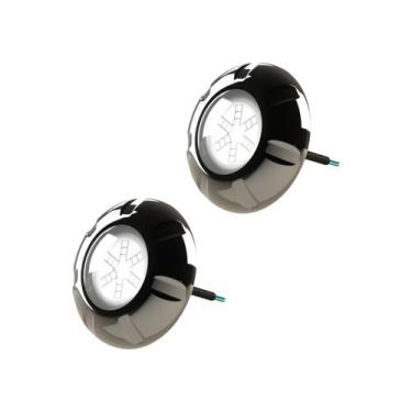 Imagem de Kit 2 Refletor Led Inox RGB 9W Para Piscina Luxpool
