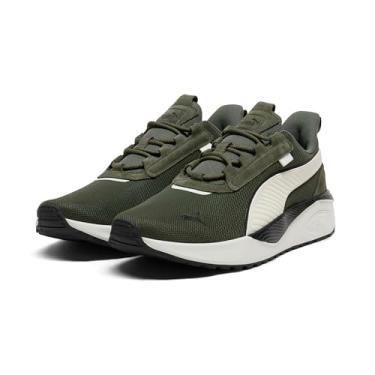 Imagem de PUMA Tênis masculino Pacer 23 Street Shoes, Verde musgo quente branco-preto Ah25, 44