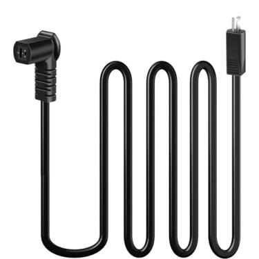 Imagem de Huzum Cabo de extensão para cadeira elevatória ou reclinável elétrica, cabo de substituição de 2 pinos em forma de L para cadeira elevatória Okin Limoss Lazy Boy Pride Catnapper ou reclinável elétrica