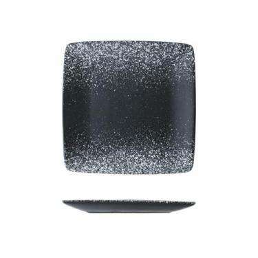 Imagem de Prato quadrado quadrado de cerâmica para casa japonesa retro idéias - décimo segundo mês lunar -20 cm