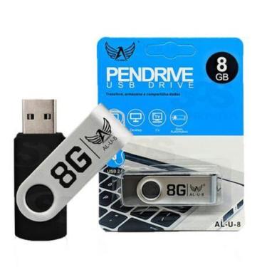Imagem de Pendrive 8GB Pen Drive De Alta Qualidade AL-U-8 - Altomex - ALTOMEX 