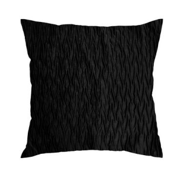 Imagem de Capa De Almofada Dunas - Adomes Preto - Jolitex