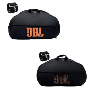 Imagem de Kit 2 Capa para Boombox 1,2,3 Logo Preta e Logo Laranja