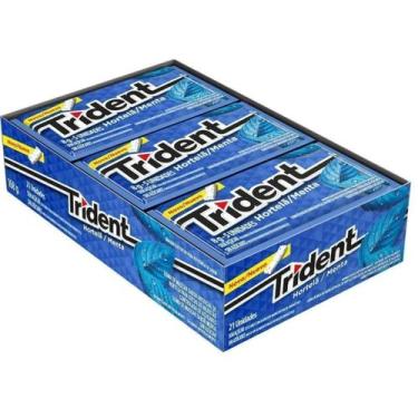 Imagem de Chiclete Trident Hortela Intense c/ 21 Un