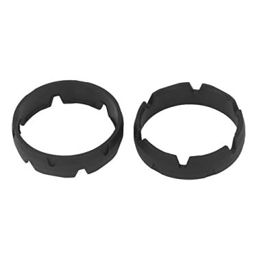 Imagem de Zhjvihx Vedações de Amortecedor de Choque de Garfo Dianteiro, Desgaste 48600698 Front Fork Protecting Ring Rubber Durable 2 PCs para Motocicleta