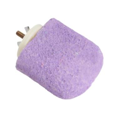 Imagem de IEUDNS Plataforma para pássaros, suporte para papagaios, suporte para brincar, para moer bicos, aparador de garras para araras, pássaros pequenos e médios, Roxo