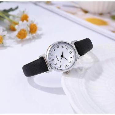 Imagem de Relógio de quartzo digital feminino com cinto fino Modia 68 - J-One