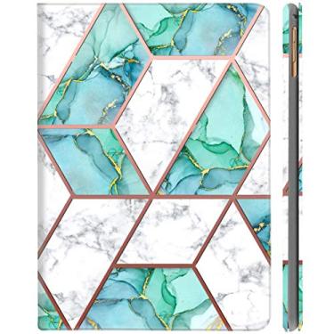 Imagem de DuraSafe Cases Capa para iPad 2ª 2011, 3ª geração 2012-9,7 [iPad 4, iPad 3, iPad 2, modelo antigo] A1458 A1416 A1395 MC705LL/A MD328LL/A MD333LL/A MD333LL/A capa flip de couro sintético inteligente