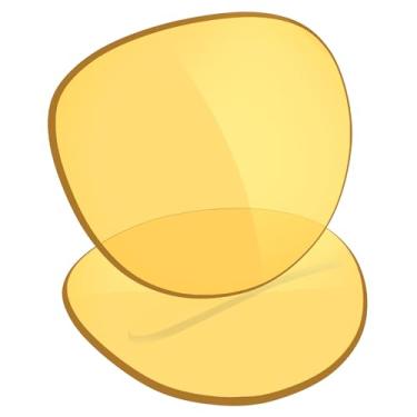 Imagem de Galvanic Lentes de reposição para óculos de sol RayBan Meta Headliner RW4009 50 mm - Amarelo HD