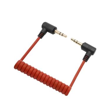 Imagem de Cabo de remendo TRS para TRS de 3,5 mm para câmeras Canon, Nikon e outras câmeras