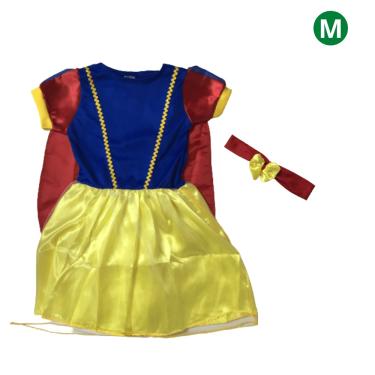 Imagem de Kit Fantasia Princesa de Neve Infantil M