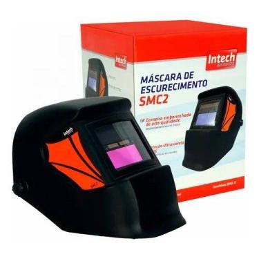 Imagem de Máscara De Auto-escurecimento Solda Intech Machine Cor Preto Terminato