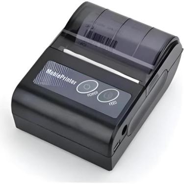 Imagem de Mini Impressora Térmica 58mm Monocromática Portátil Delivery Ifood Pc 