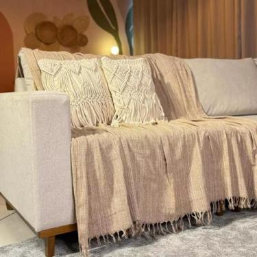 Imagem de Kit 2 Manta para Sofá Kink Gigante 2 e 3 Lugares 3,00x1,80 Capa Protet