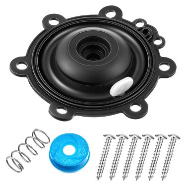 Imagem de Gulfmew Kit de reparo de diafragma compatível com DRKCP/CPF, substituição de diafragma de válvula compatível com Rain Bird CP, CPF, DV, DAS, ASVF, com filtro incluído, filtro solenoide, parafuso, mola
