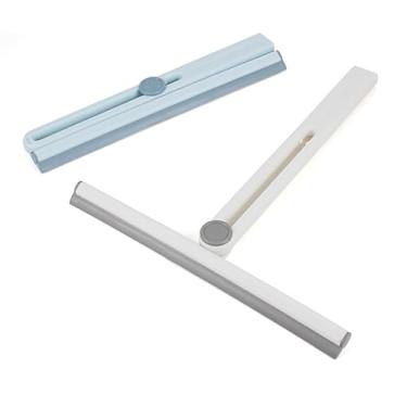 Imagem de Rodo de Limpeza Dobravel 360 Graus Rodinho Limpa Vidros Pia Casa Cozinha