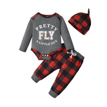 Imagem de Conjunto de roupas NZRVAWS para bebês recém-nascidos de 0 a 3 meses de