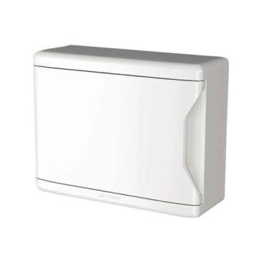 Imagem de Quadro Distribuição Sobrepor 4D/3N Disj Pvc Resistente Krona