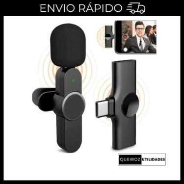 Imagem de Microfone Android Microfone Sem Fio para Gravações com Qualidade Profi