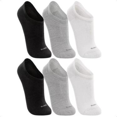 Imagem de Kit 3 pares meia lupo sport unisex conforto, M, Sortido
