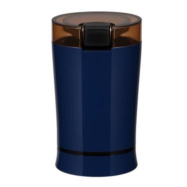 Imagem de Moedor Triturador Doméstico Portátil Alimentos Secos Lâmina Inox Café Especiarias Luxo 110V Azul