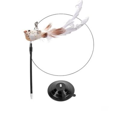Imagem de Interativo Brinquedo Simulador de Pássaro- Varinha para provocar e estimular gato